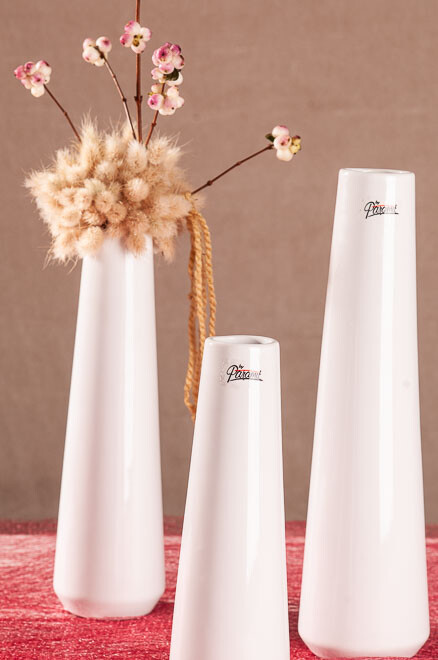 13058-20W IBIZA Porcelánová bílá váza 20 cm od Paramit
